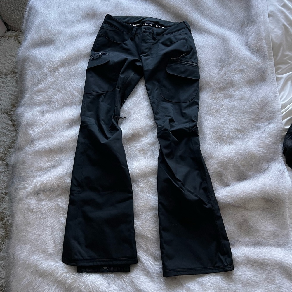Burton Women's Gloria Insulated Black Snowboard Ski Pants Size XXS
